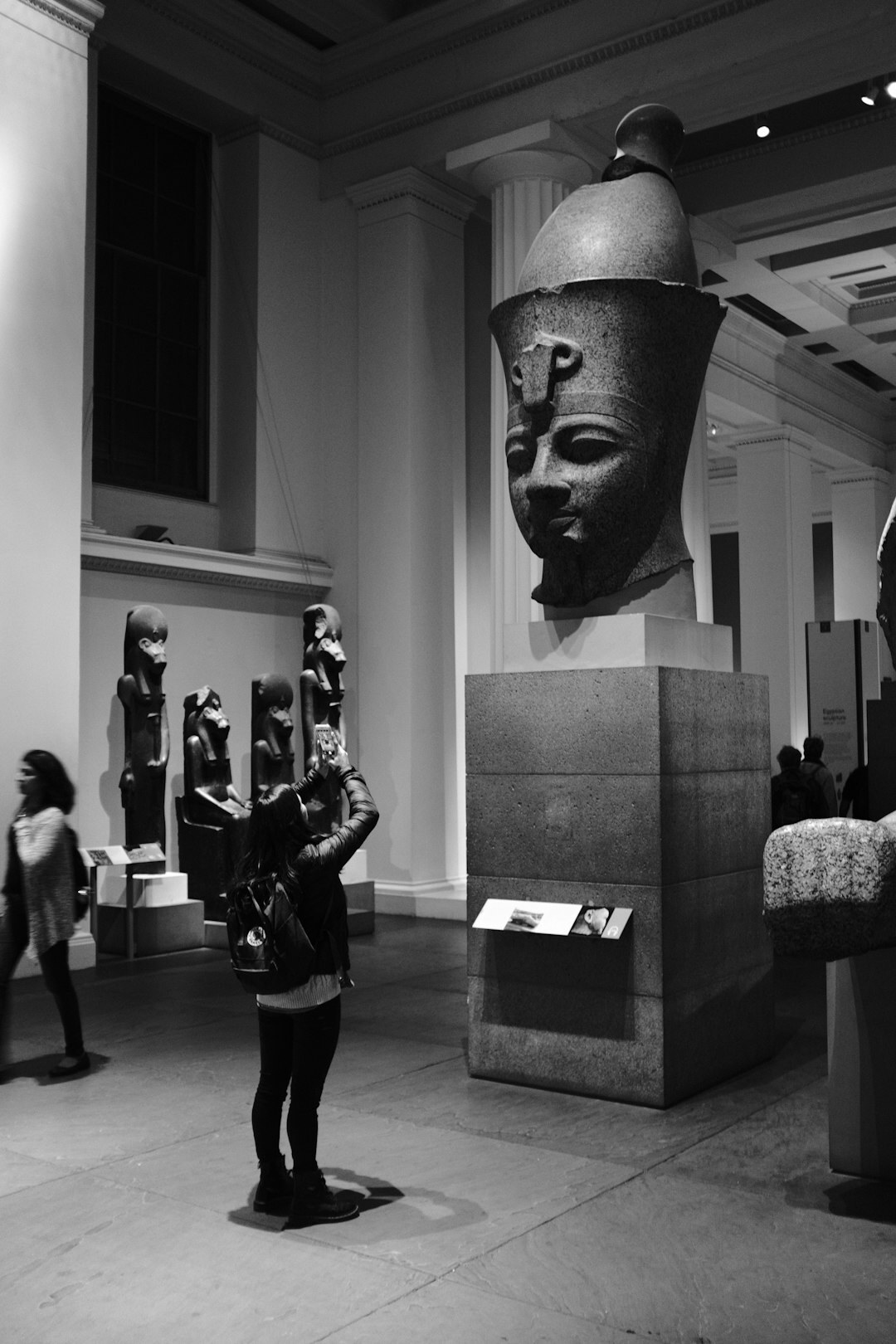 fashion celebrity in british museum